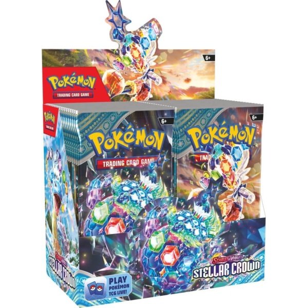 Pokemon TCG - Stellar Crown Booster Box