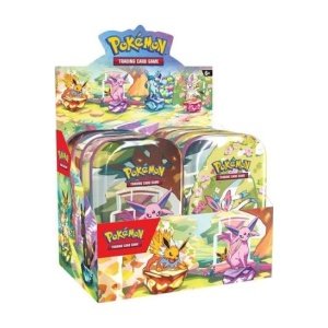 Prismatic Evolutions Mini Tins
